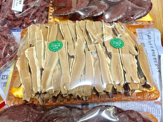 mua sâm nấm linh chi hàn quốc